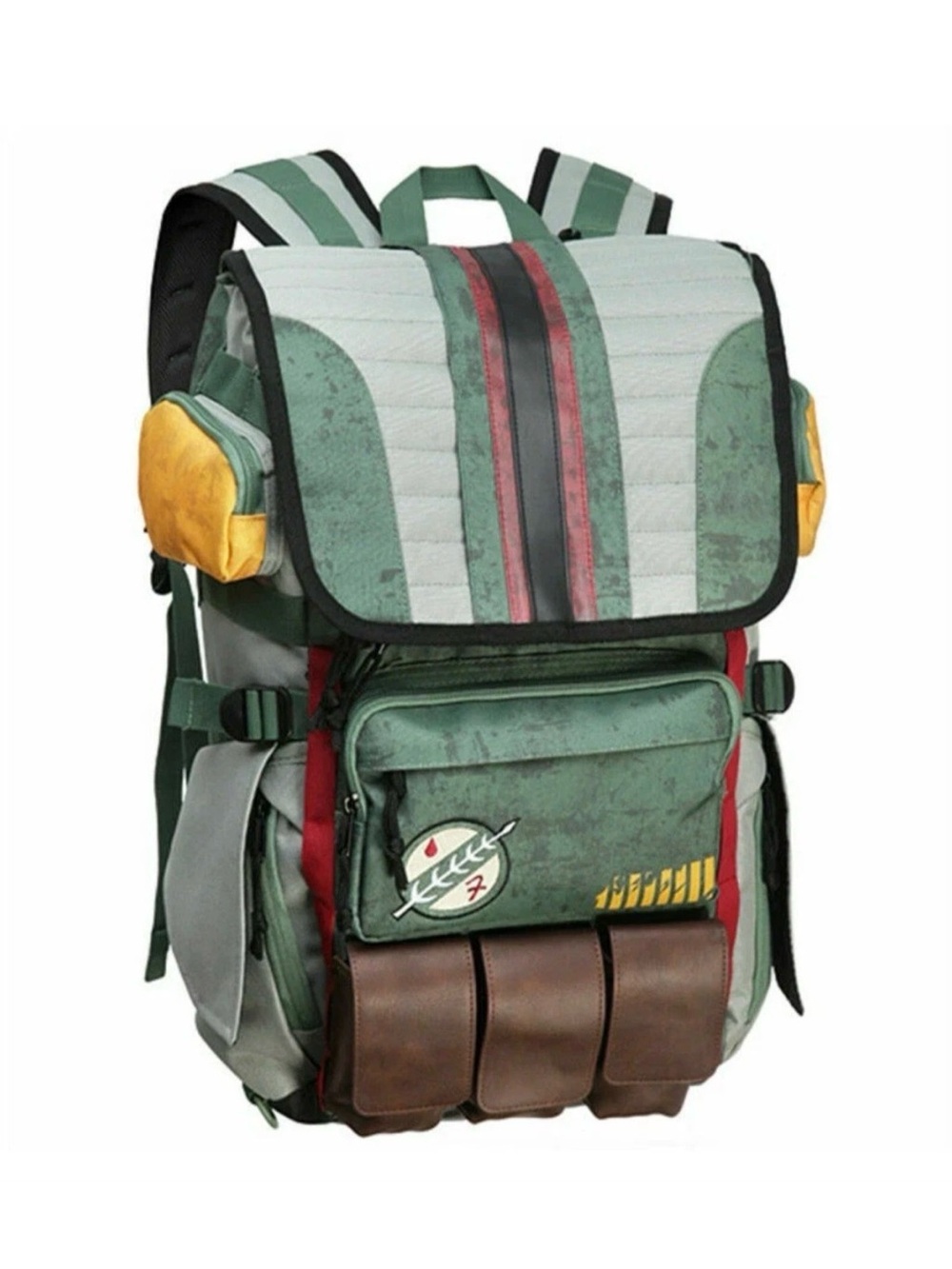 Bioworld Star Wars Book Of Boba Fett Backpack Bookbag School Mandalorian